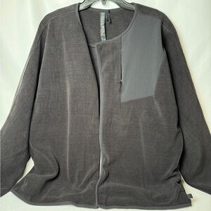 Lululemon the lab moraine fleece jacket xxl black